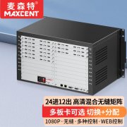 麥森特24進12出無縫矩陣MHP-2412WF